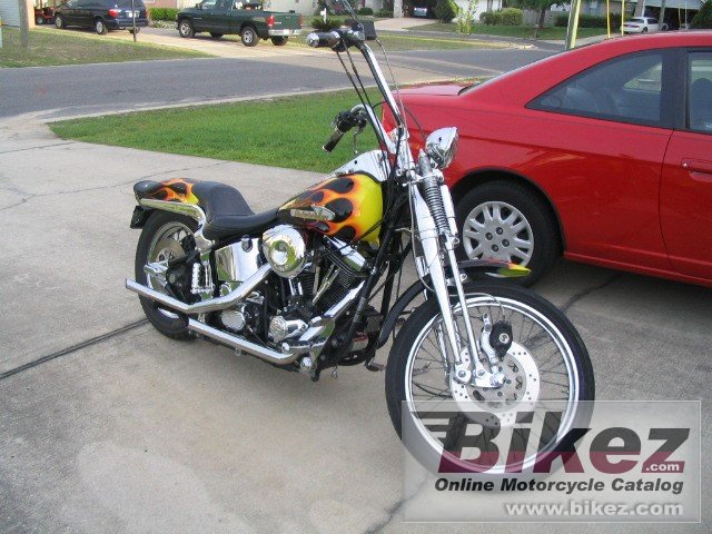 Big Ferguson 1340 springer softail (reduced effect) picture and wallpaper from Bikez.com